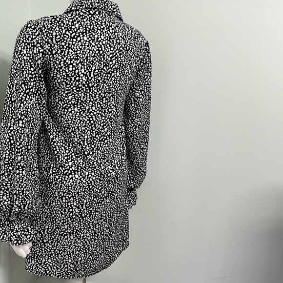 Misguided frill cuff polkadot shirt dress - Picture 11 of 11